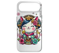 Chat Porte-Bonheur Geisha Japonais Fortune & Tradition Style Kawaii Coque pour iPhone Air