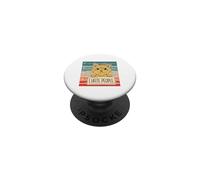 Chat Prison Prison Prisonnier Bad Kitty Mugshot Je déteste PopSockets PopGrip Adhésif