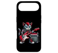 Chat Punk Mignon, Chat Gothique Rock'n Roll, Groupe de Guitare Musique Amusante Coque pour iPhone Air