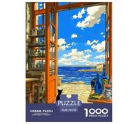 Chat Puzzle 1000 Pièces Cute Pets - Détente Garantie, Défi Ludique pour Adultes, Déco Artistique, Poster + Cadeau Prêt, 70x50cm/1000pcs