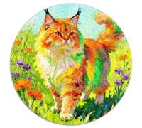 Chat Puzzle 1000 Pièces Educa Jouet en Bois Jeu D'Intelligence Décoration Intérieure Animal de Compagnie Jeu ÉduChatif Challenge Toy Adultes & Enfants des 14 Ans 1000pcs (67.5x67.5cm)