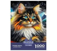 Chat Puzzle Premium Adapté Aux Soirées Sereines chez Soi, Construit Autour De Fantastique pour Offrir Un Défi Mesuré Et Une Expérience Relaxante Continue 38x26cm/1000pcs