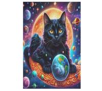 Chat Puzzles Adulte 1000 Pieces Cadeau Famille Puzzle Classique 3D EnfFourmisJouet en Bois Cadeau Unique 78×53cm