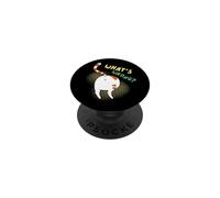 Chat Qu'est-ce Qui se Passe ? PopSockets PopGrip Adhésif