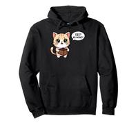 Chat Qui pleure ne voit Pas d'argent drôle Broke Student Sweat à Capuche