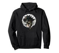 Chat Rampant Hors du Trou, Design Amusant Cadeau pour Les Amoureux des Chatons Sweat à Capuche