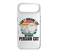 Chat rétro Mignon I Can't Imagine Life Without Persian Cat Coque pour iPhone Air