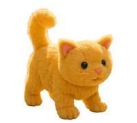 Chat Robot - Peluche électrique de chat réaliste - Animaux tendres Cadeau pour filles, garçons, mère, Saint-Valentin, famille, maison, bureau