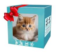 Chat Robotique Qui Se Comporte comme Un Vrai Chat Jouet Interactif Électronique en Peluche Qui Marche, Aboie Et Court Cadeau pour Adultes Yellow