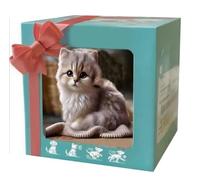 Chat Robotique Qui Se Comporte comme Un Vrai Chat Jouet Interactif Électronique en Peluche Qui Marche, Aboie Et Court Cadeau pour Adultes Gray