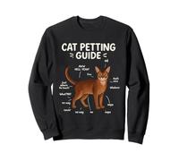 Chat Rouge Guide De Caresses pour Chats Amoureux des Chats Sweatshirt