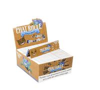 Chat Roule Slim Non Blanchi - Boite 50 paquets de feuille slim non blanchi