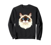 Chat Sacré de Birmanie Birman Cat Doux de Birmanie Chats Sweatshirt