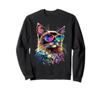 Chat Sacré de Birmanie Birman Cat Doux de Birmanie Chats Sweatshirt