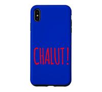Chat Salut Bonjour Chalut Salutations Humeur de Chat Coque pour iPhone XS Max