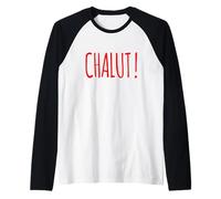 Chat Salut Bonjour Chalut Salutations Humeur de Chat Manche Raglan