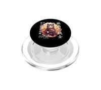 Chat Samouraï Guerrier Japonais Ninja Kitty Kawaii PopSockets PopGrip pour MagSafe