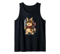 Chat samouraï mignon chaton guerrier japonais Débardeur