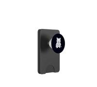Chat Sarcastique Amusant et agressif PopSockets PopWallet pour MagSafe