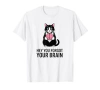 Chat Sarcastique Antisocial introverti fatigué des Gens stupides T-Shirt