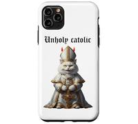 Chat satanique catholique impie avec Cornes Coque pour iPhone 11 Pro Max