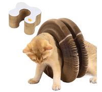 Chat Scratching Board - Pad Scraffter Design Pliable Pour Chatons Et Chats | Jouet En Carton Durable Pour L'exercice Physique, L'entraînement Et Le Jeu Multi-Animaux | Accessoire Pour Animaux Dom