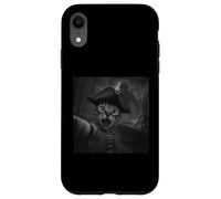 Chat Selfie avec Cthulhu Cosmic Horror Drôle Meme Hommes Femmes Coque pour iPhone XR