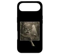 Chat Selfie de Science-Fiction Amusant avec des visiteurs extraterrestres Moment Effrayant Coque pour iPhone Air