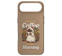 Chat Siam Mignon et Tasse de café Le Matin Coque pour iPhone Air