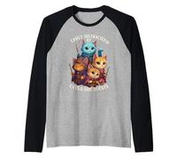 Chat Side Quest Distrait Table Humour Sarcastique Amusant Manche Raglan