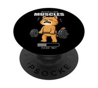 Chat, soulevé de Terre, Gym, Rat, Installation Musculaire, Maman, Papa PopSockets PopGrip Adhésif