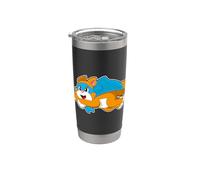 Chat Super-héros Cape Gobelet isotherme en acier inoxydable double paroi