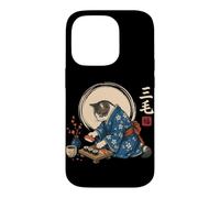 Chat Sushi Chef Cuisine Japonaise Cuisine Traditionnelle Asiatique Art Coque pour iPhone 14 Pro