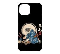 Chat Sushi Chef Cuisine Japonaise Cuisine Traditionnelle Asiatique Art Coque pour iPhone 15