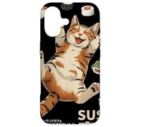 Chat Sushi de Style animé : Harajuku Tokyo Japan Cat Cafe Coque pour iPhone 17