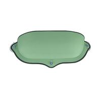 Chat Suspendu Lit Hamac avec Ventouse Fenêtre Montage Chaise Longue Coussin Doux Étagère Siège Petit Animal De Compagnie Approvisionnement Stable Et Confortable(Green)