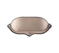 Chat Suspendu Lit Hamac avec Ventouse Fenêtre Montage Chaise Longue Coussin Doux Étagère Siège Petit Animal De Compagnie Approvisionnement Stable Et Confortable(Gray)