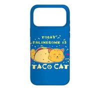 Chat Taco Mexican Foodies Chatons Humour Palindrome Taco-Cat Coque pour iPhone 17 Pro Max
