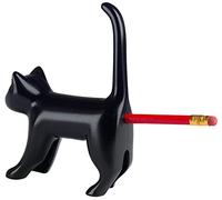 Chat taille-crayon noir