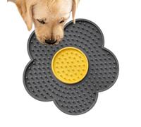 Chat - Tapis de en Silicone | Plateau d'alimentation à Ventouse, Anti-Stress, Tapis à tartiner texturé pour Le toilettage, la Relaxation, la Distraction du Temps du Bain