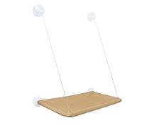 Chat Tapis Hamac Fenêtre Doux Pliable Perchoir for Seuil Animaux De Compagnie Étagères Lits Stable Et Confortable(Khaki)