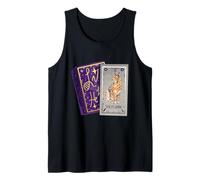 Chat Tarot Floppa Mystic Kitty Diseur de Bonne Aventure Débardeur