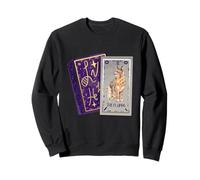 Chat Tarot Floppa Mystic Kitty Diseur de Bonne Aventure Sweatshirt