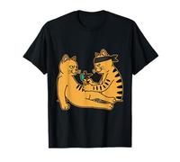 Chat Tatouage Chat Drôle Meme Encres Kitty Humour Tatoueur Artiste T-Shirt