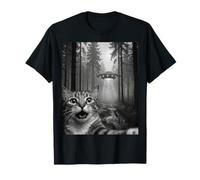 Chat Témoin OVNI Humour Paranormal Rencontre Insolite T-Shirt