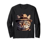 Chat tigré Classique Look Aventure Manche Longue