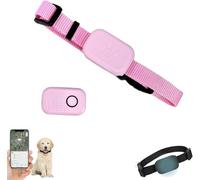 Chat Tracker, Collier GPS Chats Trackers, Aide à Localiser Votre Chat, pour chatonssans Frais mensuels, pour Apple Find (Compatible avec iOS/Android), Collier GPS Chats Trackers (Rose)