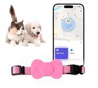 Chat Tracker Nouveau , Collier GPS Chat Tracker,Convient aux chats et chiens de moyenne et grande taille, Collier de localisation pour chien(Compatible avec iOS/Android), Collier GPS Chat Tracker