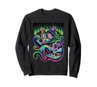 Chat Trippy Hip Hop EDM Urban Feline Graphic Design Sweatshirt