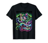 Chat Trippy Hip Hop EDM Urban Feline Graphic Design T-Shirt